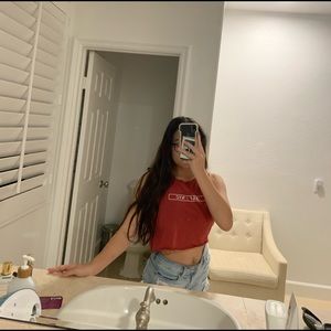 RARE abercrombie fitch crop top